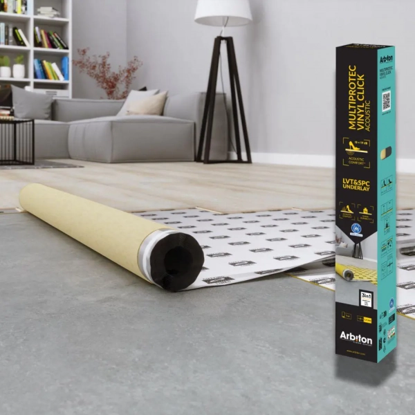 Podkład pod panele winylowe Arbiton Multiprotec Vinyl Click Acoustic - 2.2 mm