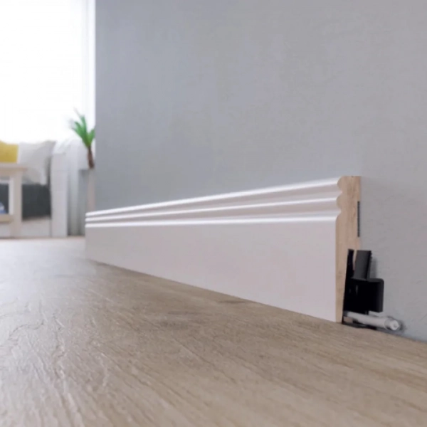 Listwa przypodłogowa MDF Arbiton PAINT IT - biały MP0802