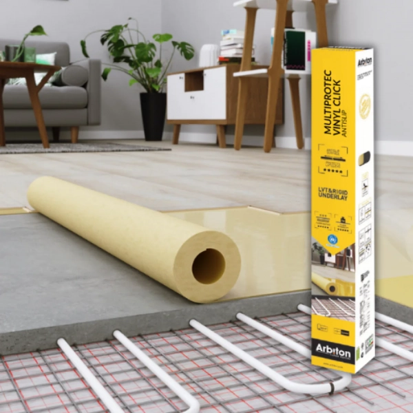 Podkład pod panele winylowe Arbiton Multiprotec Vinyl Click Antislip - 1.6 mm