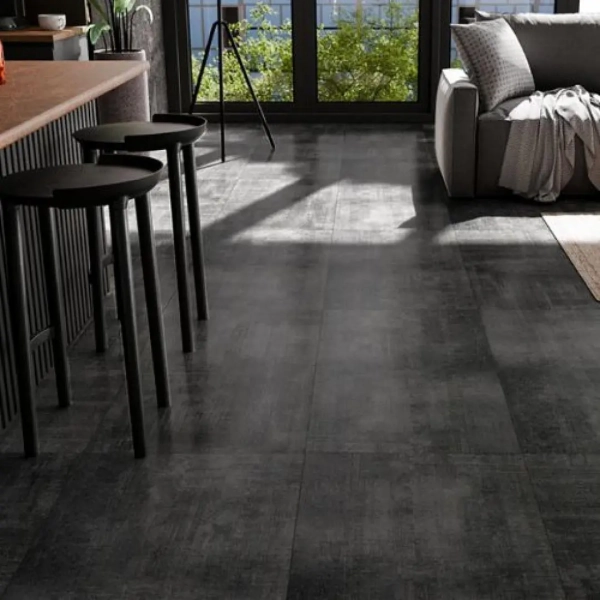 Płytki winylowe z podkładem Arbiton Amaron Forma Acoustic - Amadora Anthracite - 91,4 x 45,7 cm - panele podłogowe na klik