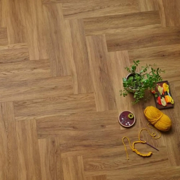 Panele winylowe jodełka Afirmax Legnar Herringbone - Dąb Jersey - panele podłogowe na klik