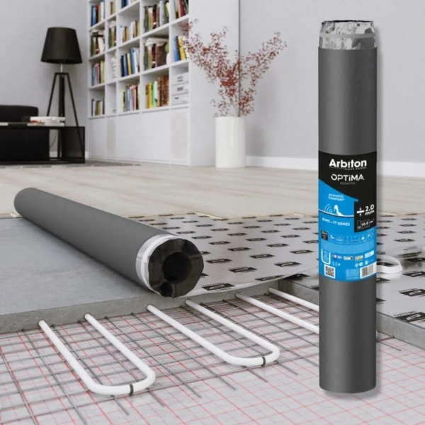 Podkład pod panele Arbiton Optima Aquastop - 2mm - do paneli laminowanych