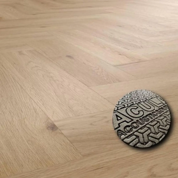 Panele winylowe jodełka z podkładem Arbiton Amaron Herringbone Acoustic - Dąb Yankee - panele podłogowe na klik