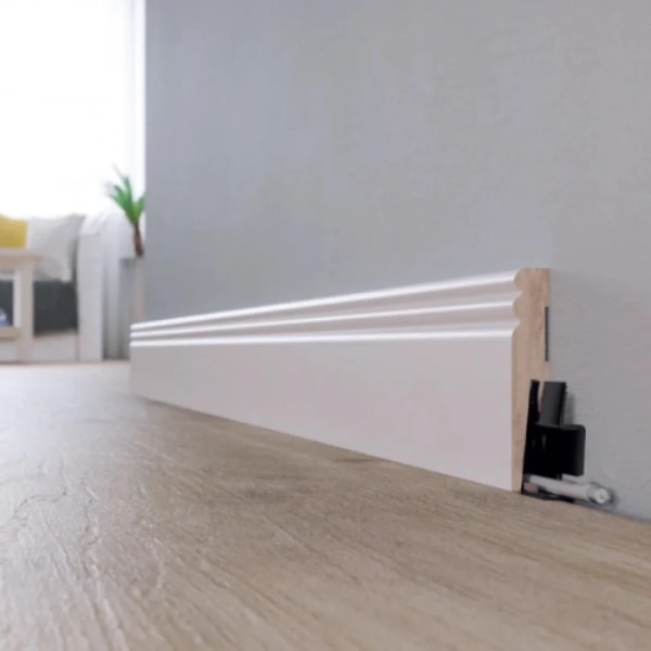 Listwa przypodłogowa MDF Arbiton PAINT IT - biały MP0802