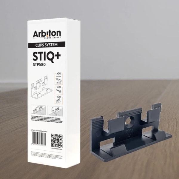 Arbiton Stiq+ - klamra - Biały STP580