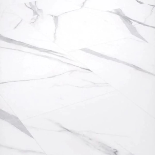 Płytki winylowe - Afirmax BiClick XXL Stone - Snow Carrara - 91,4 x 45,7 cm - panele podłogowe na klik