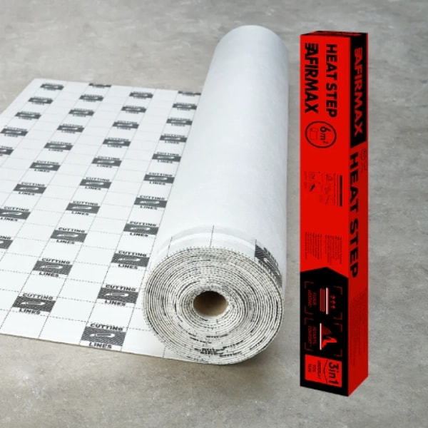 Podkład pod panele Afirmax Heat Step - 2 mm - do paneli laminowanych
