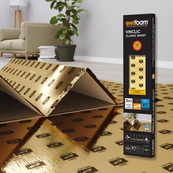 Podkład pod panele Ewifoam Vinclic Classic Smart - 1.5mm - do paneli winylowych