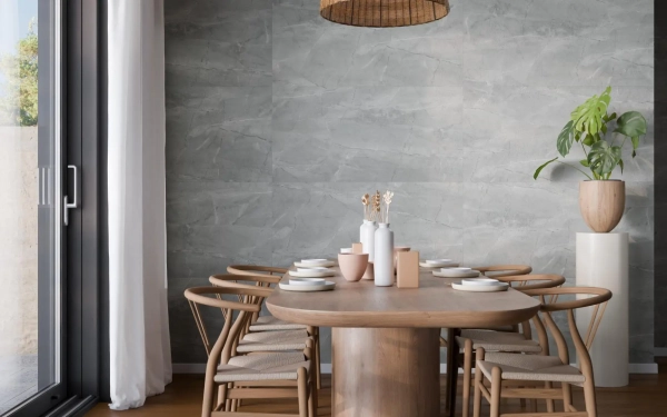 Panele ścienne SPC winylowe wodoodporne Modee Monza Grey (WMT532C) - 120 x 60 cm