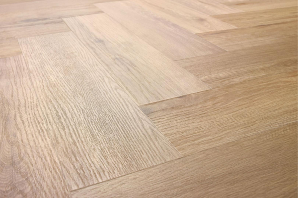 Panele winylowe jodełka TopBoden DRYBACK HERRINGBONE - Dąb English - panele podłogowe klejone